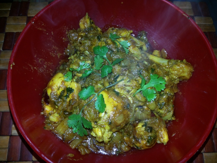 chicken dhania-tikka masala